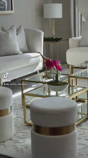 Dalton Gold Coffee Table