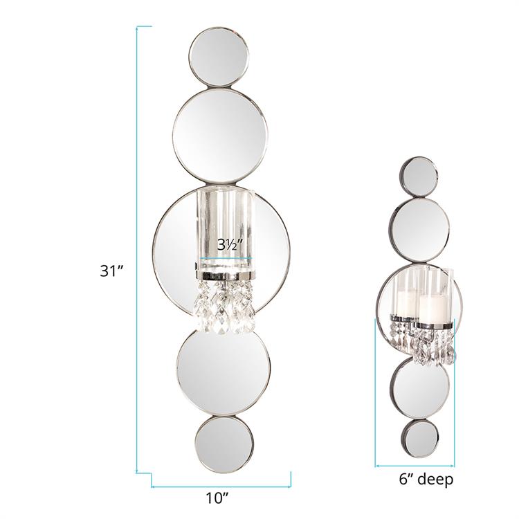 Mirrored Wall Sconce