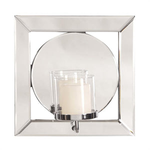 Lalu Mirror with Candle Holder