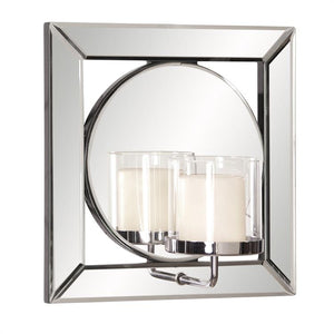 Lalu Mirror with Candle Holder