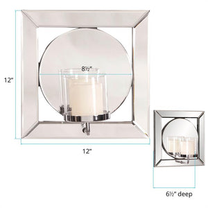 Lalu Mirror with Candle Holder