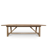 Chic Rustic Outdoor Dining Table