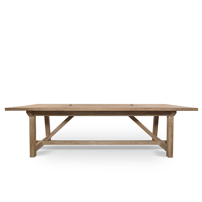 Chic Rustic Outdoor Dining Table