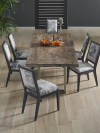 Simi Mist Gray Dining Chair