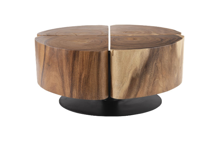 Clover Leaf Coffee Table (Natural)