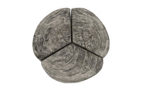 Clover Leaf Small Coffee Table (Gray Stone)