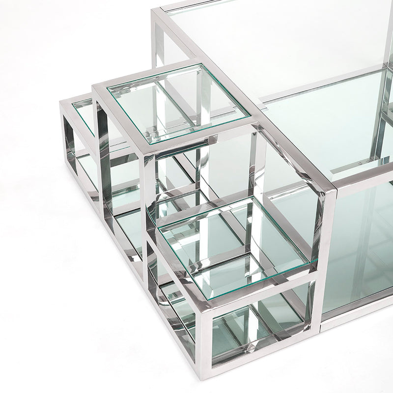 Martel Silver Coffee Table