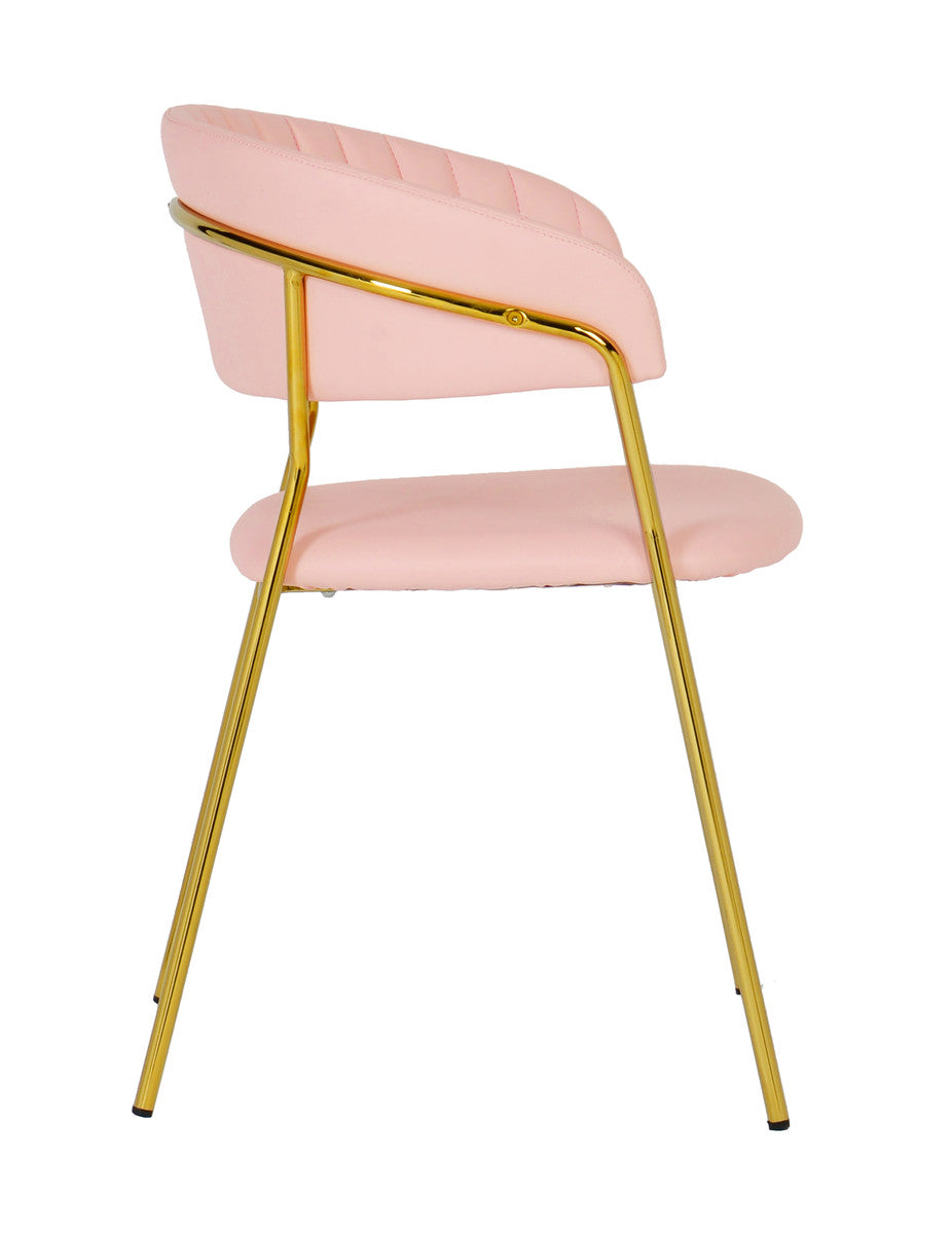 Kahlo Blush Chair (Set of 2) - Luxury Living Collection