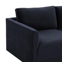 Valentina Navy Velvet Modular Sofa - Luxury Living Collection