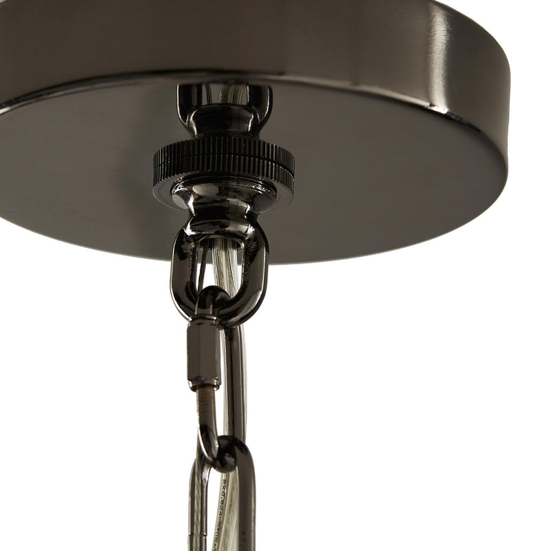 Baltimore Black Nickel Medium Chandelier