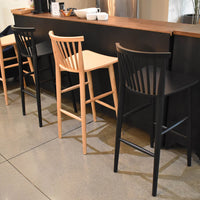 Arvada Black Counter Stool