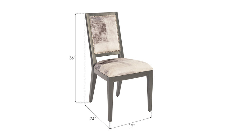 Simi Mist Gray Dining Chair