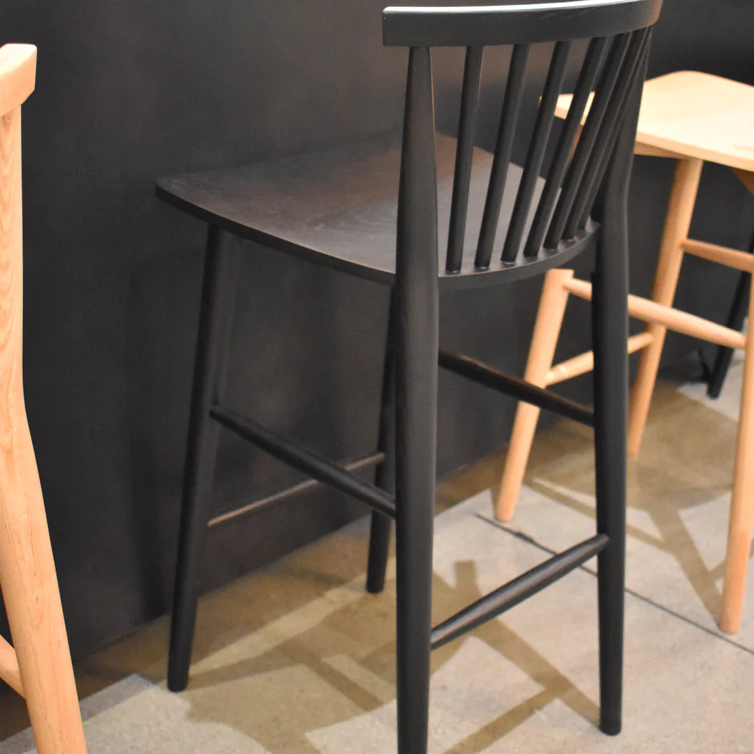 Arvada Black Counter Stool