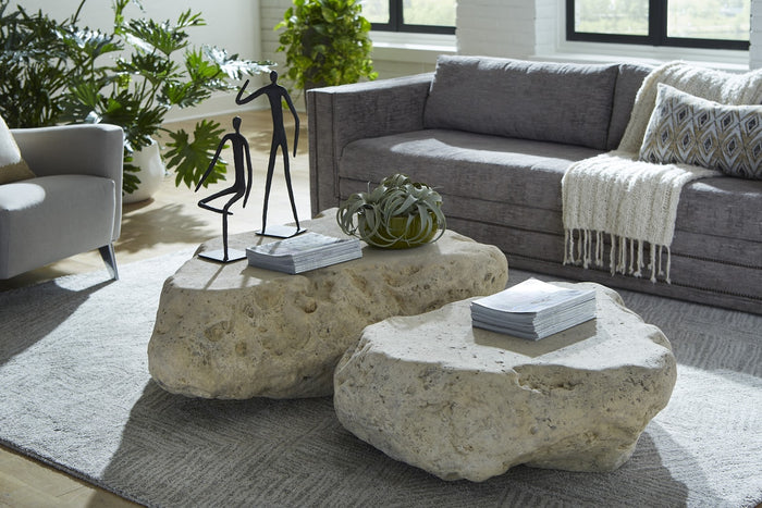 Paloma Roman Stone Coffee Table