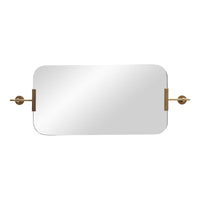 Kassandra Antique Brass Mirror