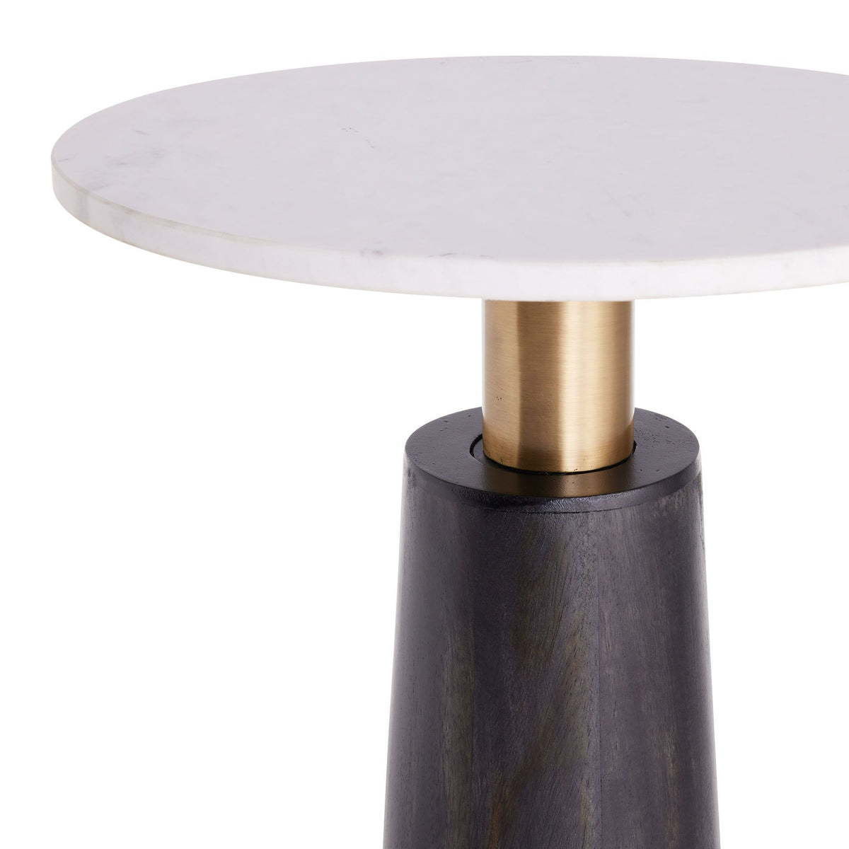 Paterson Antique Brass Accent Table
