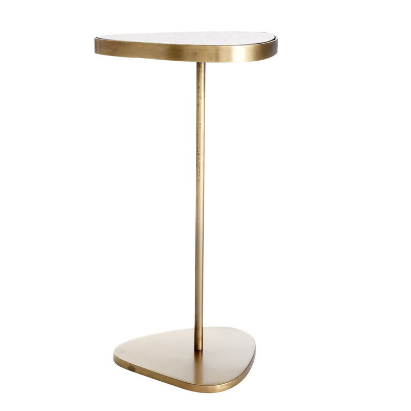 Grove Antique Brass Large Accent Table