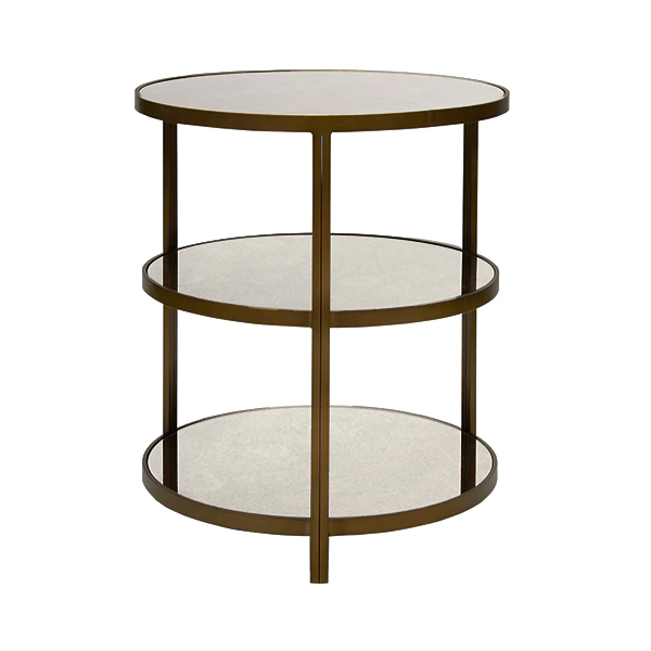 Alice Painted Bronze Side Table
