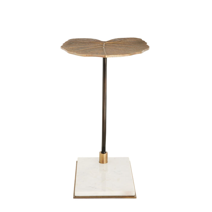Kileen Antique Brass Accent Table