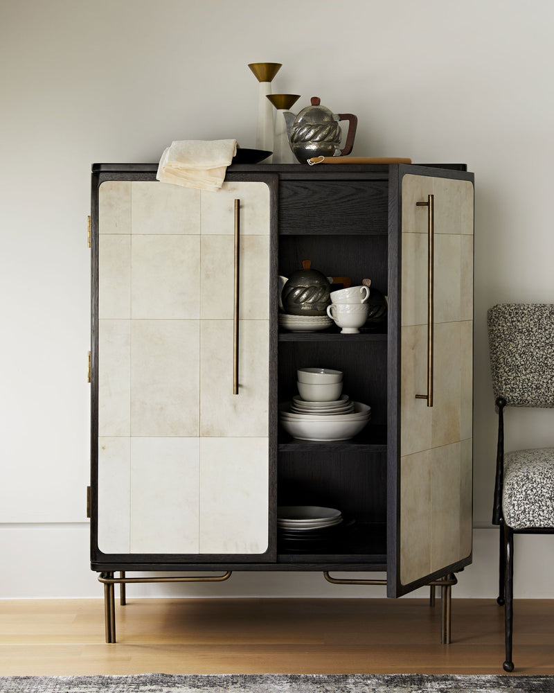 Aayan Ebony Cabinet