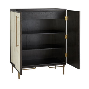 Aayan Ebony Cabinet