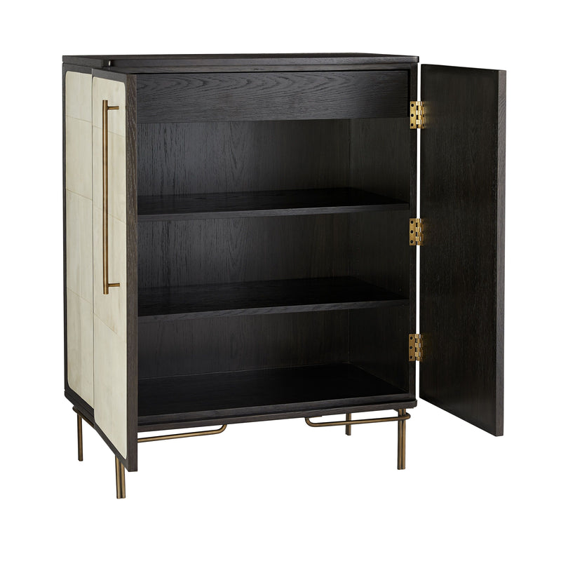Aayan Ebony Cabinet