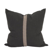 Aubriella Pillow With Deco Trim - Down Insert