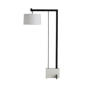 Aniko Faux Marble Floor Lamp