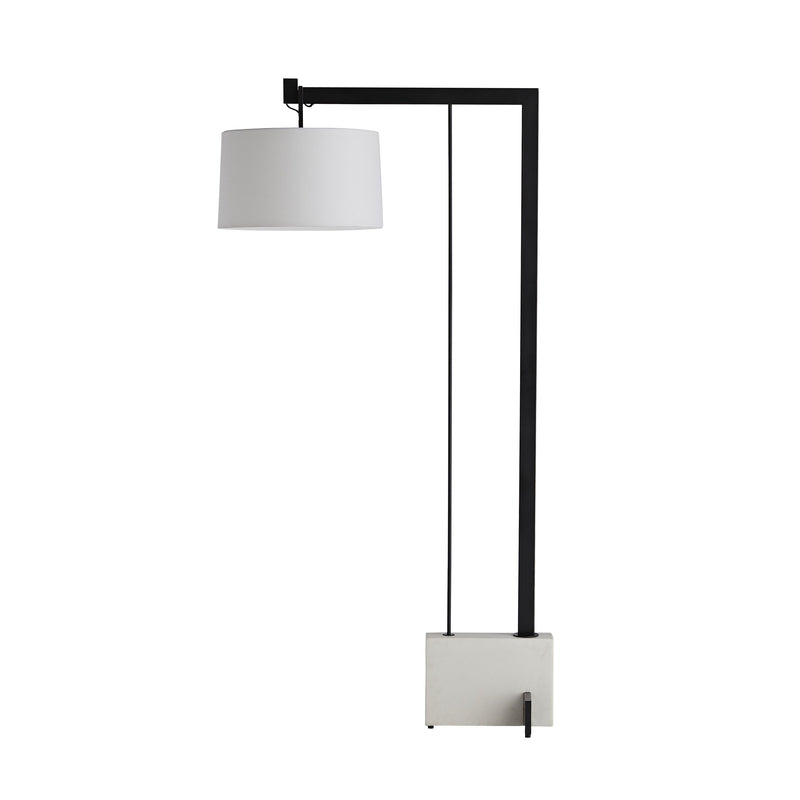 Aniko Faux Marble Floor Lamp