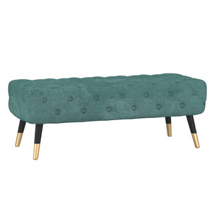Siena Aqua Fabric Bench