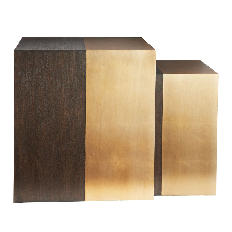 Hayward Sable & Gold Nesting Tables (Set of 2)