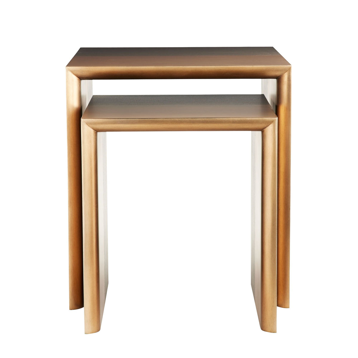 Hayward Sable & Gold Nesting Tables (Set of 2)