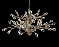 Augustus Budding Crystal Ten-Light Chandelier - Luxury Living Collection