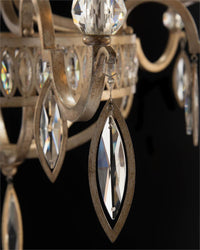 Aldrich Crystal Six-Light Chandelier - Luxury Living Collection