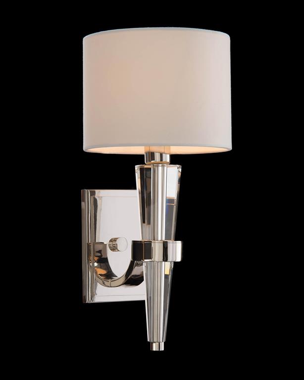 Atticus Crystal Cone Sconce - Luxury Living Collection