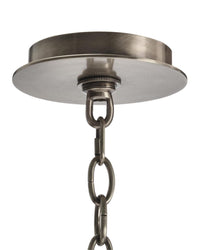 Hape Acrylic and Nickel Ten-Light Chandelier - Luxury Living Collection