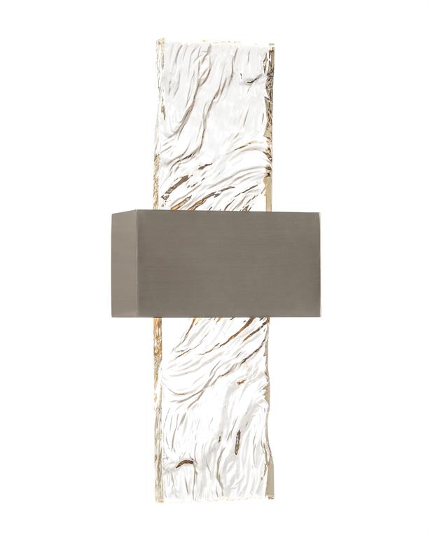Grae Glass Panel Single-Light Wall Sconce - Luxury Living Collection