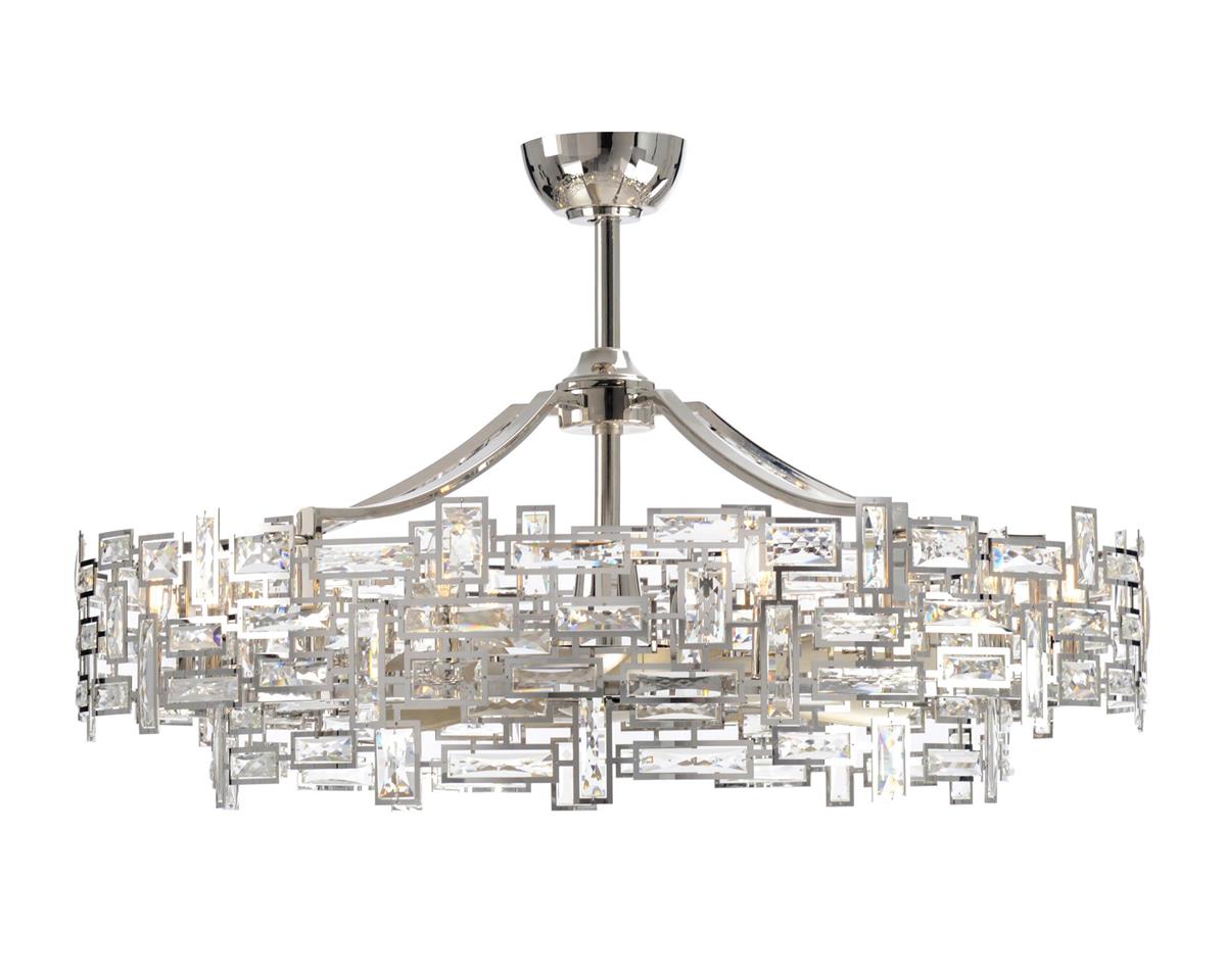 Kaz Two Tier Ten-Light Fandelier - Luxury Living Collection