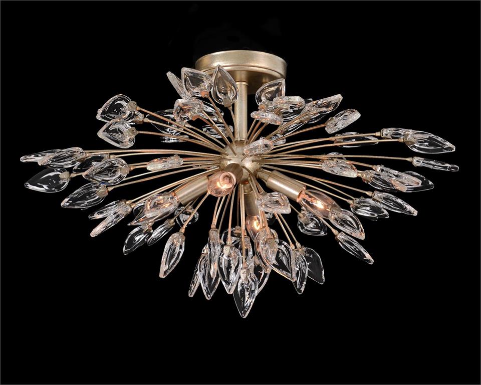 Cassar Crystal Constellation Semiflush - Luxury Living Collection