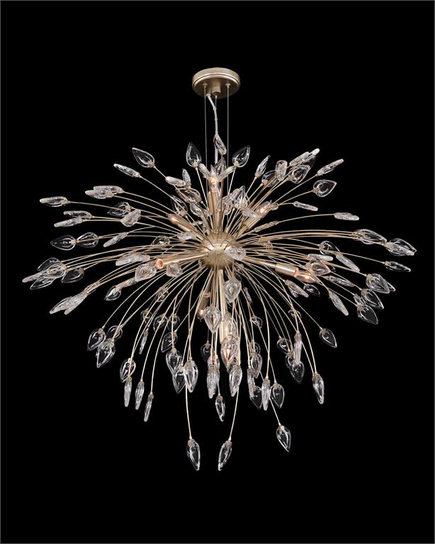 Cassar Crystal Constellation Pendant Chandelier - Luxury Living Collection