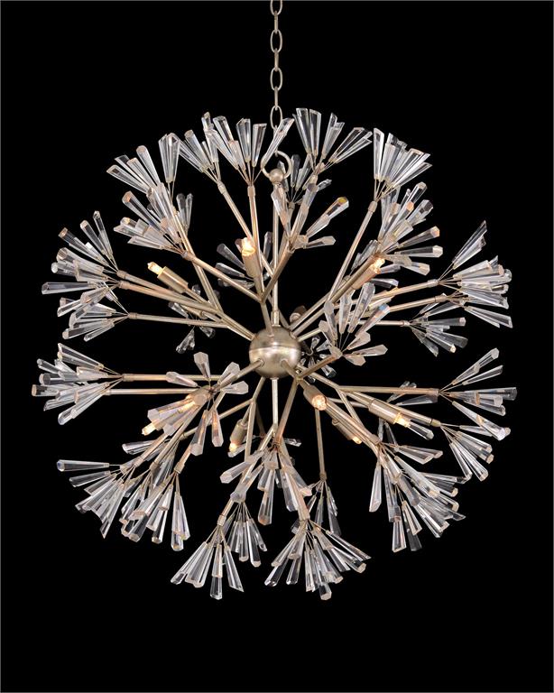 Barclay Crystal Wand Branched Pendant Chandelier - Luxury Living Collection