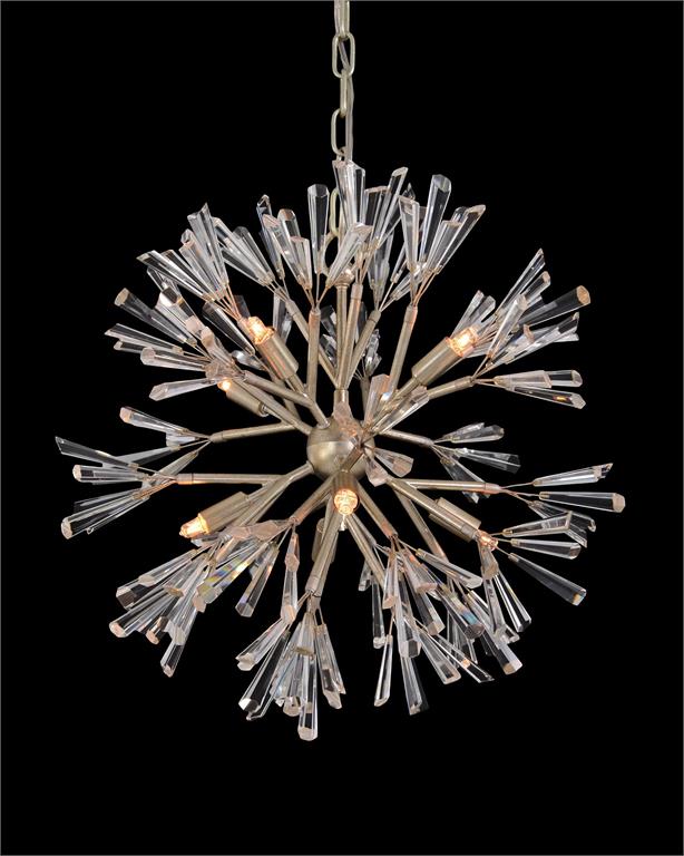 Barclay Crystal Wand Branched Pendant Chandelier - Luxury Living Collection