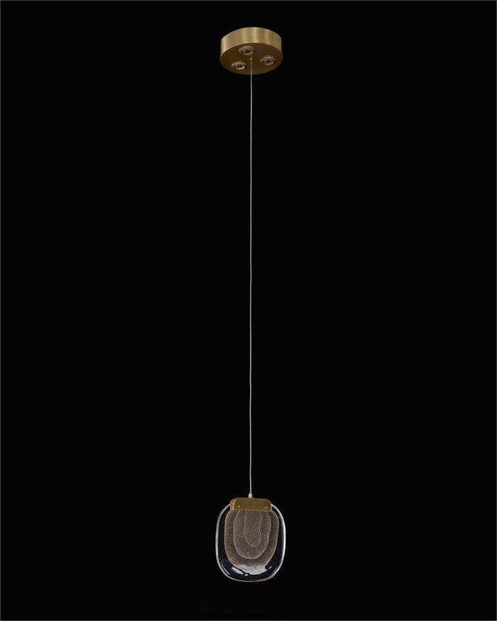 Aubyn Layered Glass Single Droplight - Luxury Living Collection