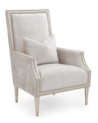Baron Burnished Silver Armchair - Luxury Living Collection