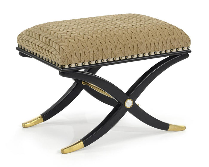 Ellsworth Contemporary Black Bench - Luxury Living Collection
