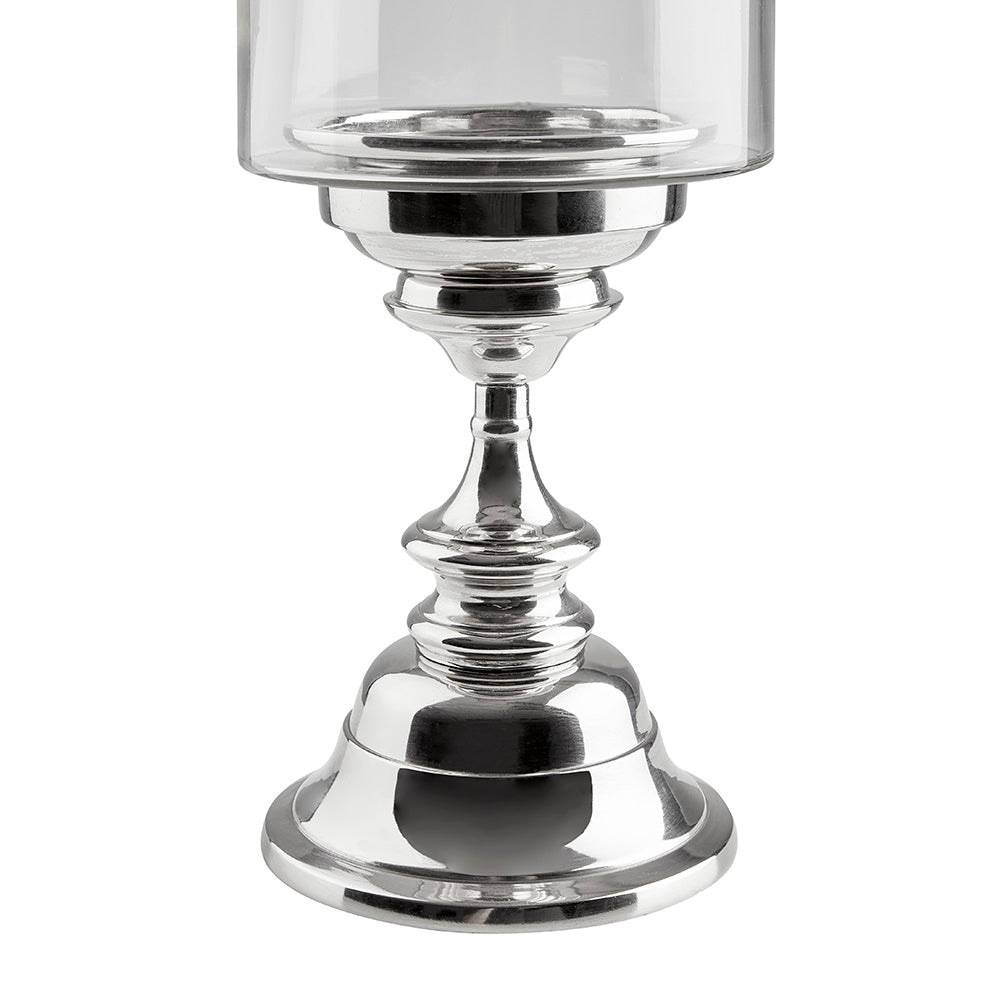 Ave Silver Candle Holder