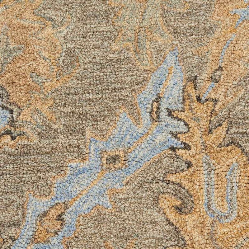 Ariadna Taupe/Blue Rug - Elegance Collection