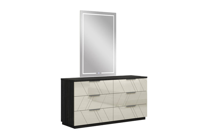 Annabel Grey Angley Bedroom Dresser Mirror