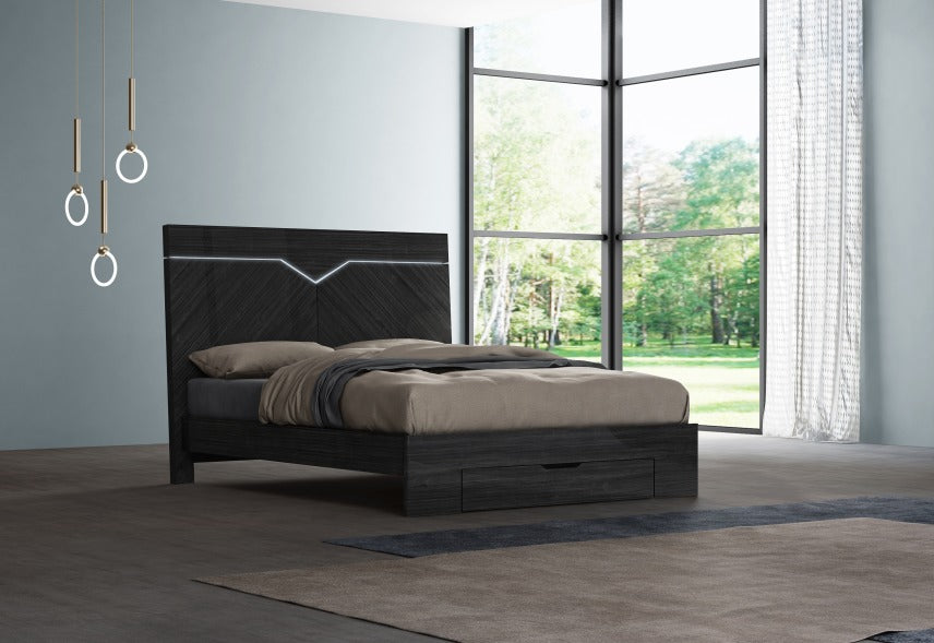 Kenley Grey Angley Bedroom Set