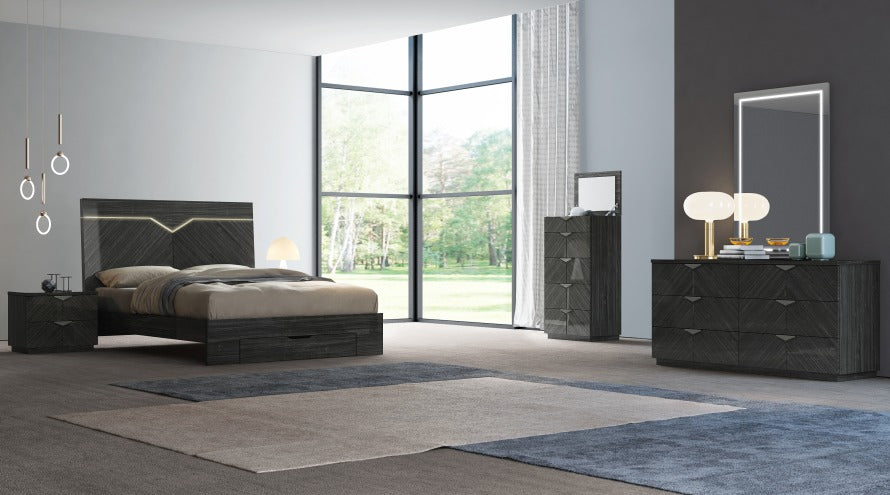 Kenley Grey Angley Bedroom Set